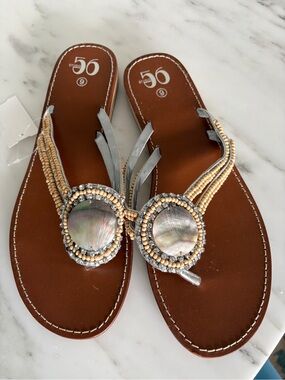 NWOT Studio56 Brown Sandals